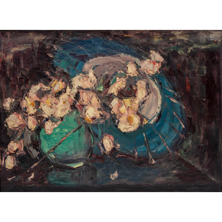 Włodzimierz Terlikowski | Martwa natura z japońską parasolką, lata 20. - 30. XX w.