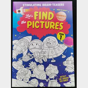 LETS FIND THE PICTURES BOOK 1 - 32 PGS PURPLE - 51844/1910