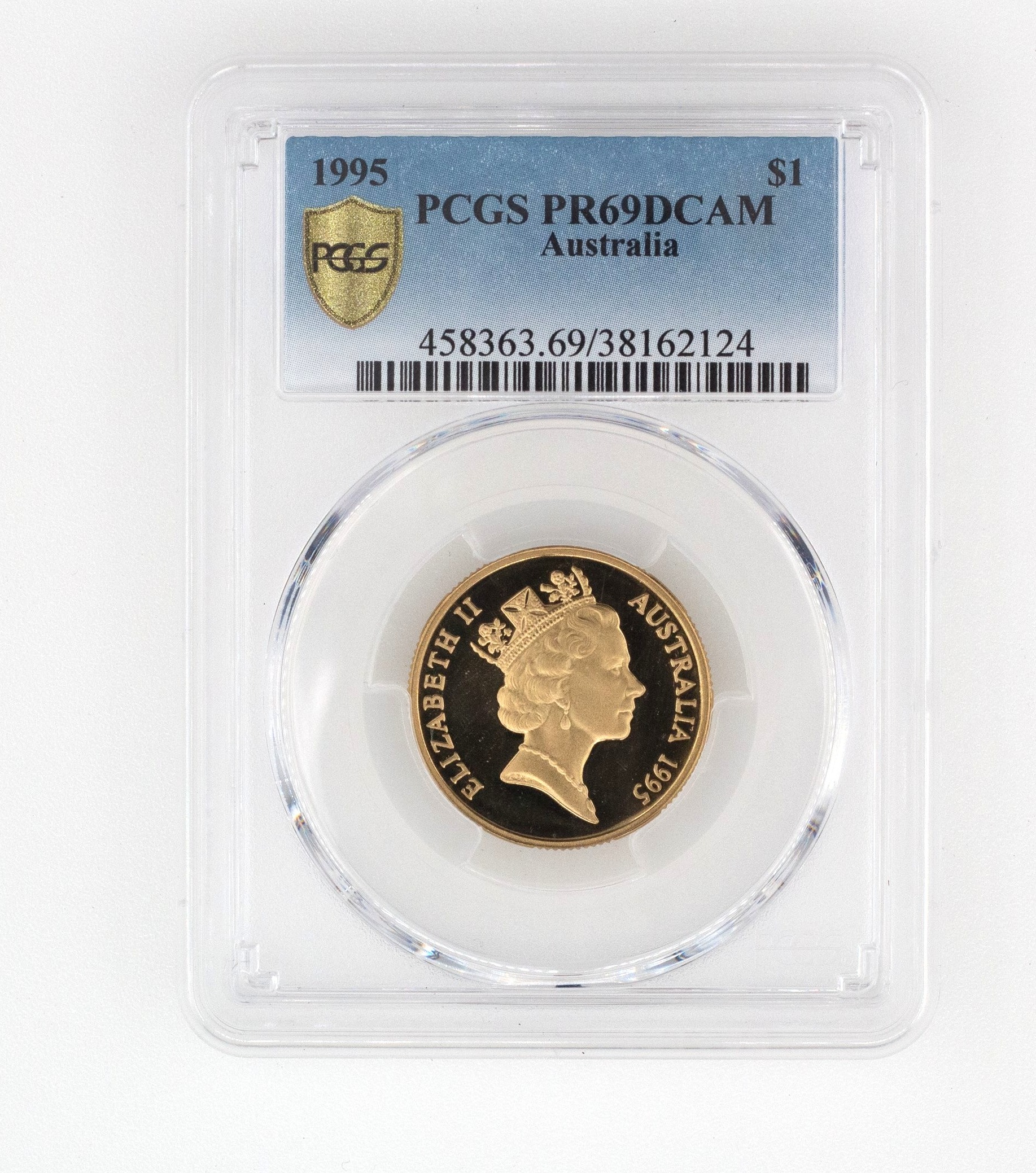 Elizabeth II, One Dollar, PR69DCAM , 1995