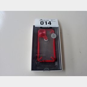 NILLKIN CYCLOPS SERIES COVER FOR APPLE IPHONE MINI 12 5.4 (RED CLEAR) - CYCLOPS DESIGN INCORPORATES CAMERA PROTECTION AND PHONE STAND.