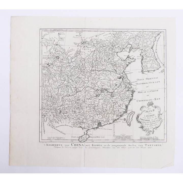 Bellin/Schley, La Chine avec la Koree. 1749