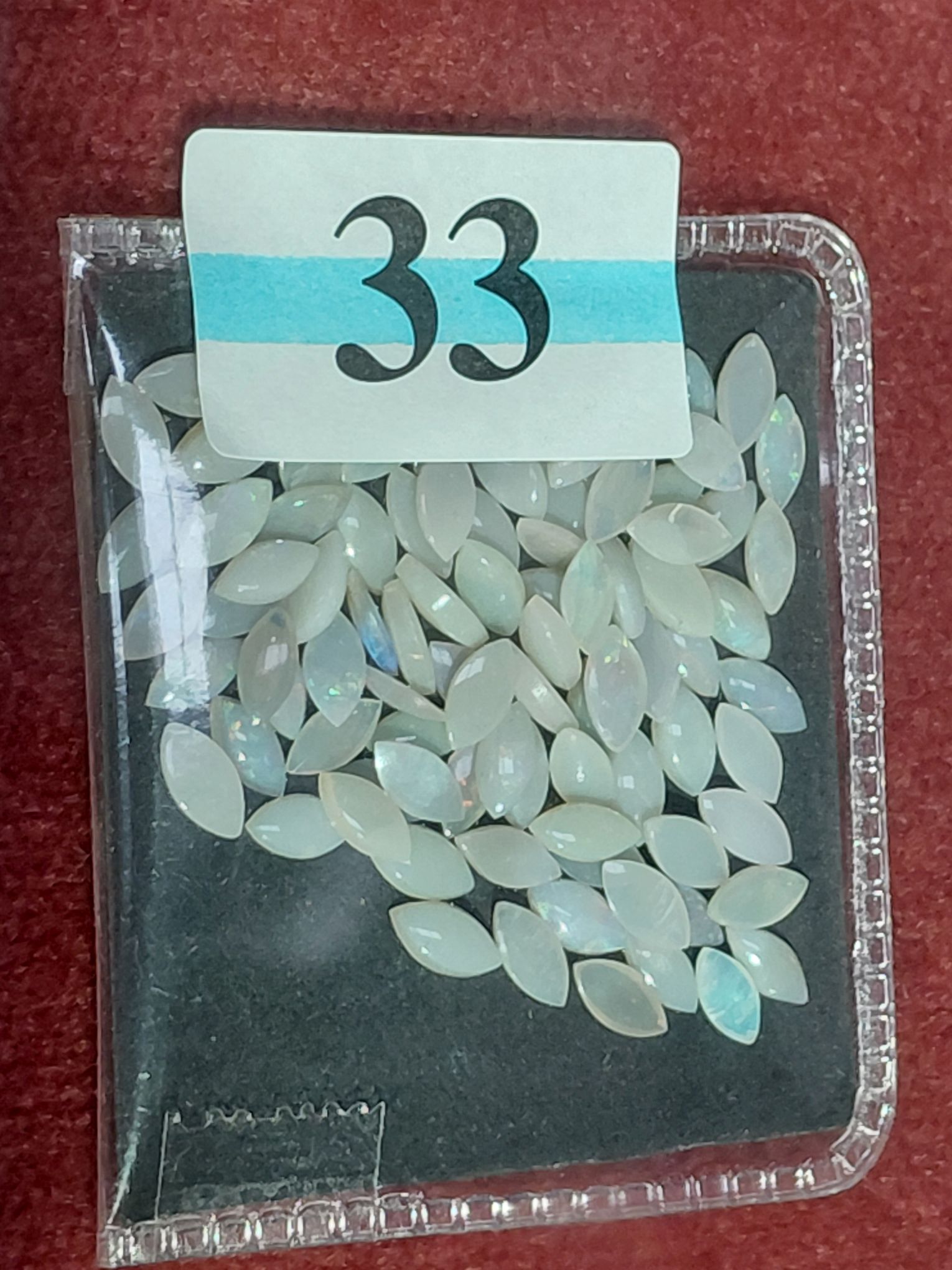 33 · OPAL SOLIDS GEMSTONES