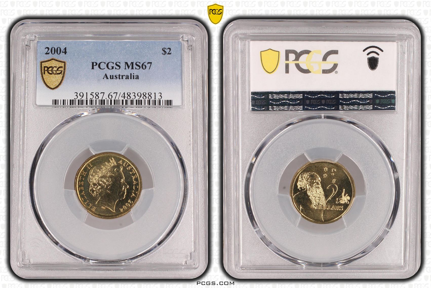 Elizabeth II, Two Dollar, 2004, PCGS MS67