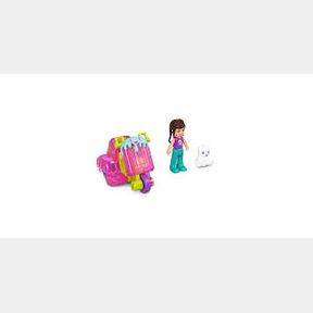 Polly Pocket Micro Dolls With Themed Diecast Vehicle Mini Pet |