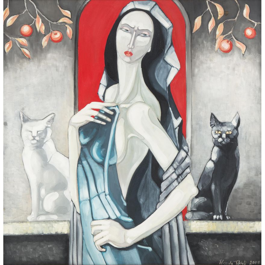 Urszula Tekieli | Kobieta i koty, 2007