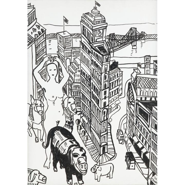 Edward Dwurnik | NY, 2003