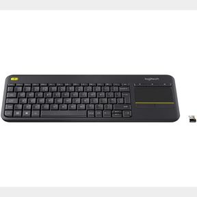 Logitech K400 Plus Wireless Touch Keyboard - Dark Grey - Logi k400 920-007145- Bar 9901036069102- 51737/912 B2(S7)