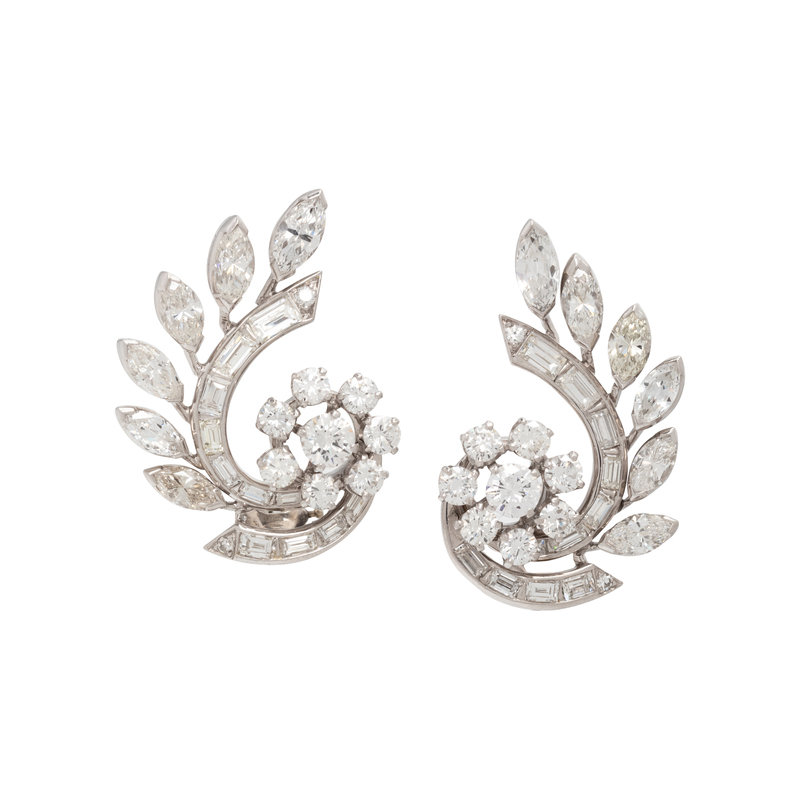 DIAMOND EARCLIPS