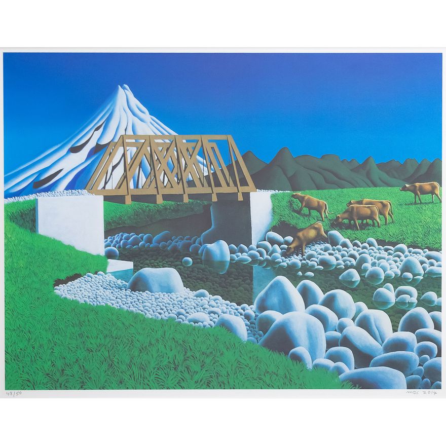 Michael Smither 'Alfred Road Bridge'
