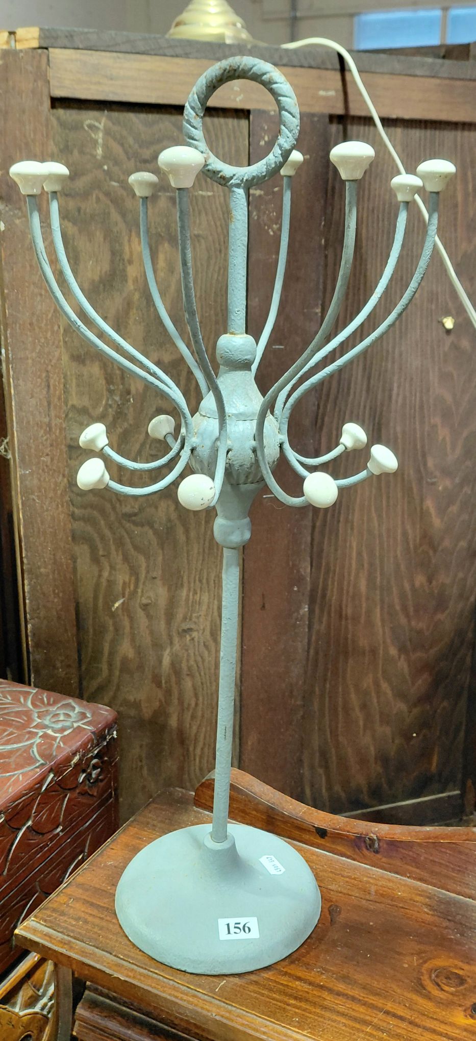 156 · CAST METAL JEWELLERY STAND