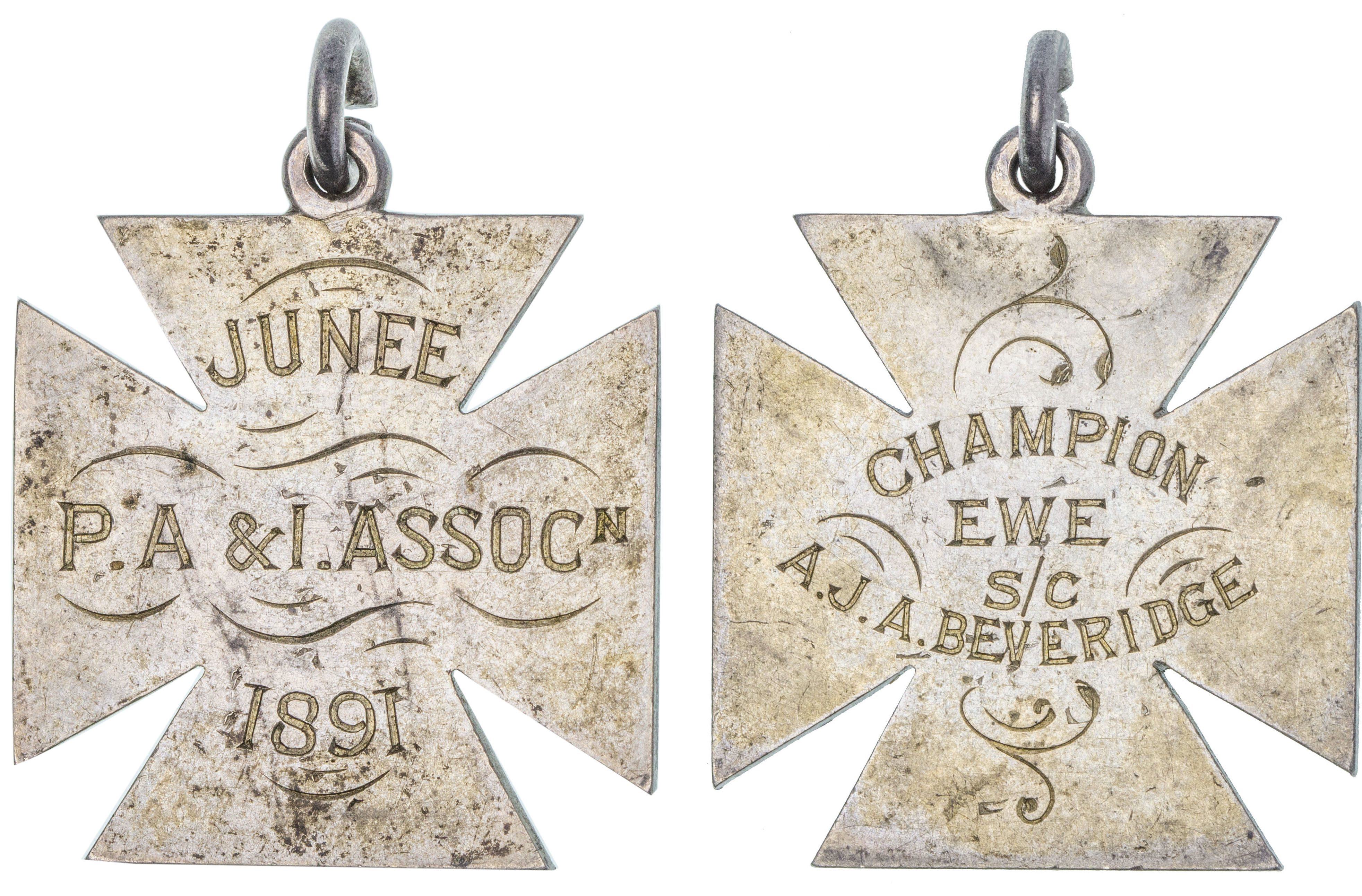 Junee Pastoral Agricultural & Industrial Association, 1891, VF