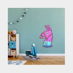 Fortnite Llama Decal - Size: 700 x 655mm-Bar 9901062984363- 51745/25271 AS B2 (S8)