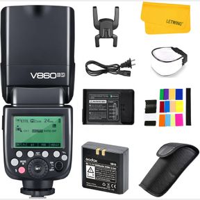 GODOX V860II-S TTL SONY FLASH SPEEDLITE GN60 HSS 1/8000S 2.4G WIRELESS WITH LI-ION BATTERY CAMERA SPEEDLIGHT FOR SONY A7 A7R A7S A