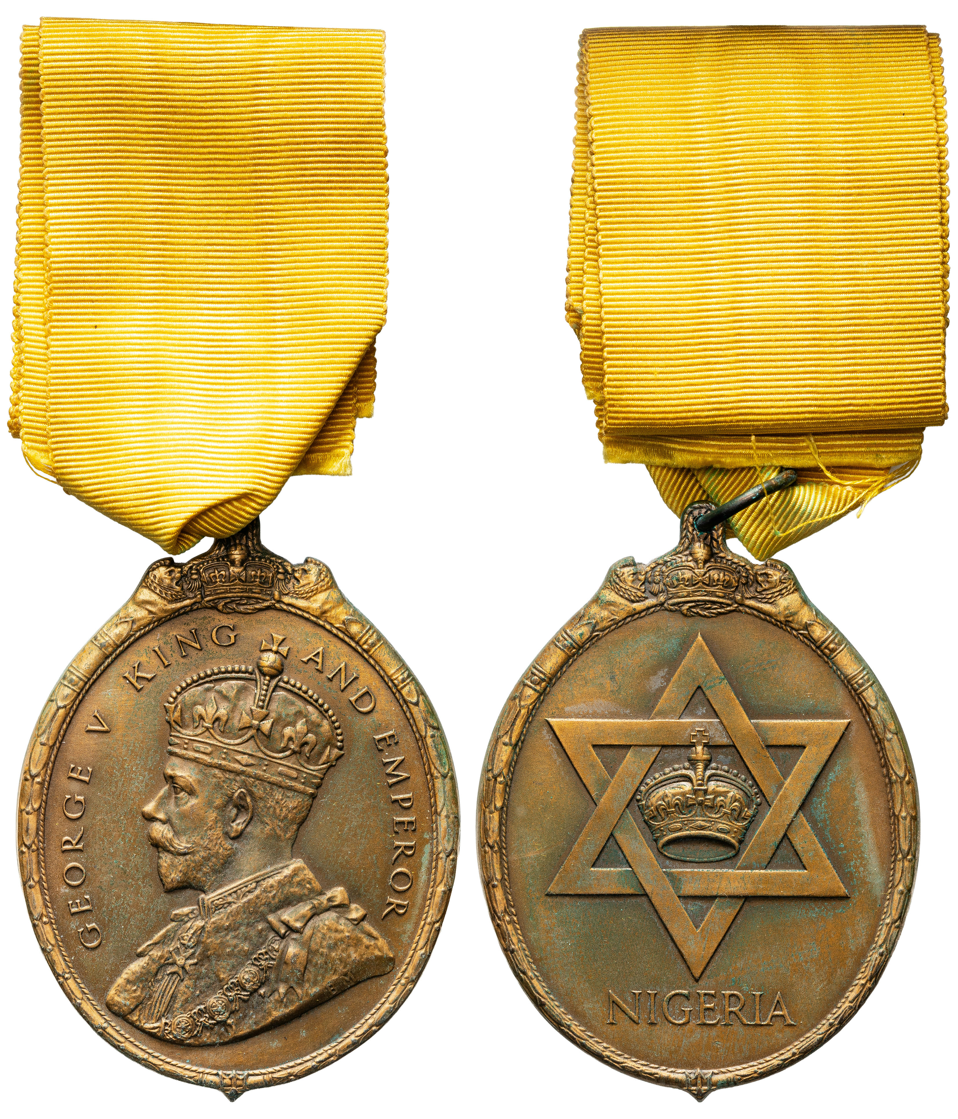 Nigeria, George V, Chief's Medal
