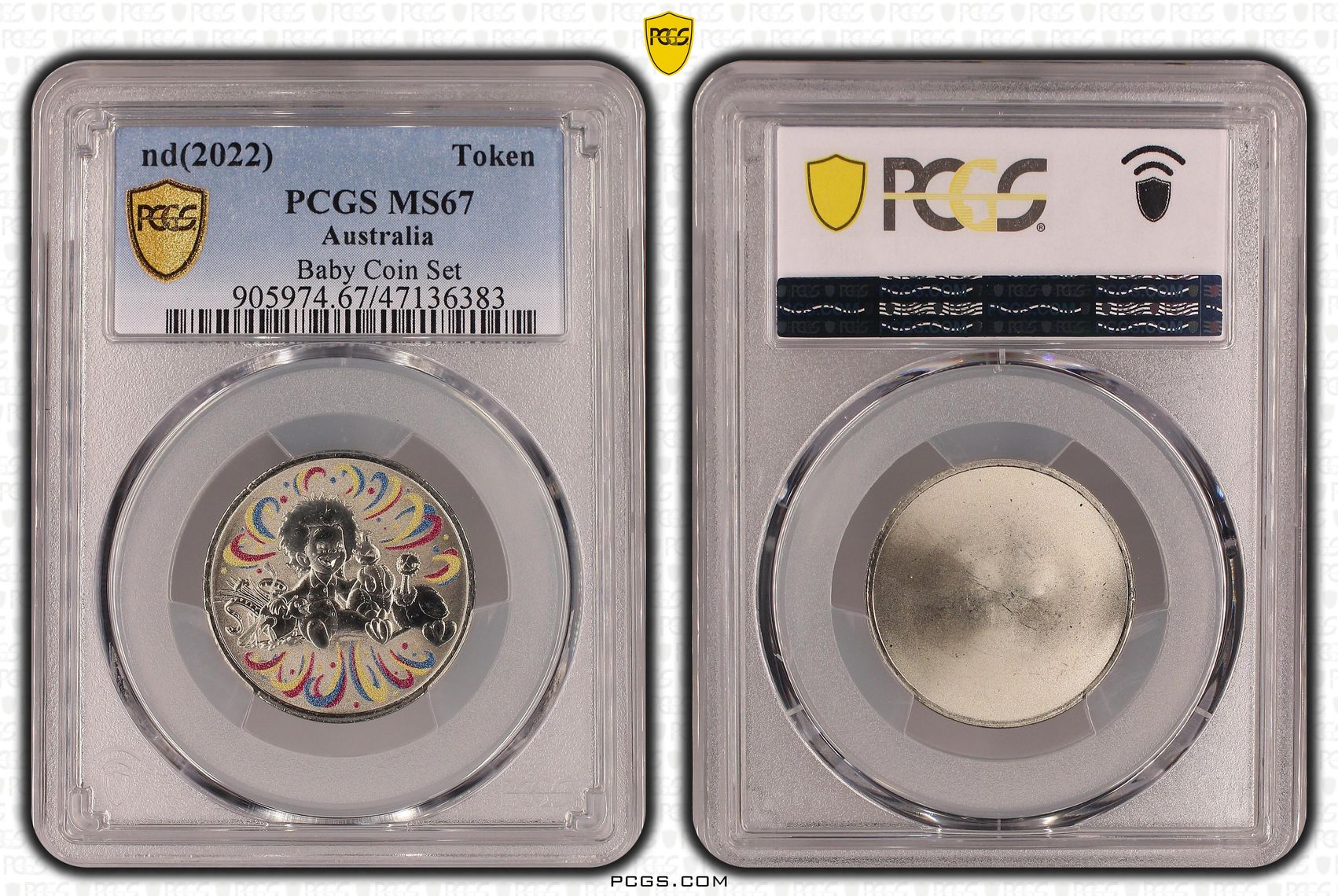 Baby Coin Set , Token, 2022, PCGS MS67