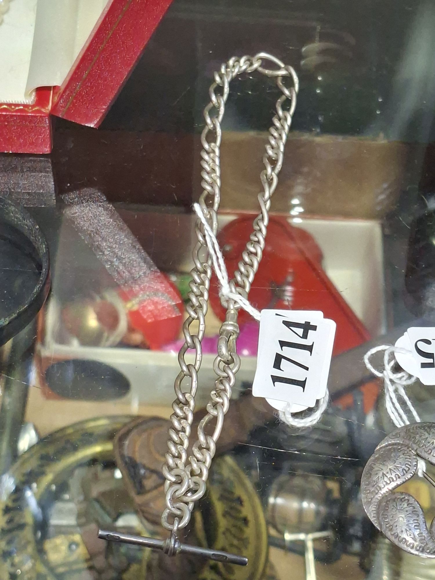 Sterling Silver Albertina Watch Chain