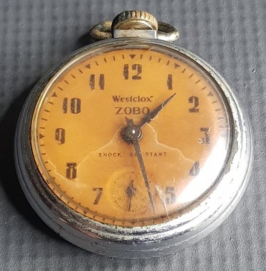 Westclox zobo best sale pocket watch