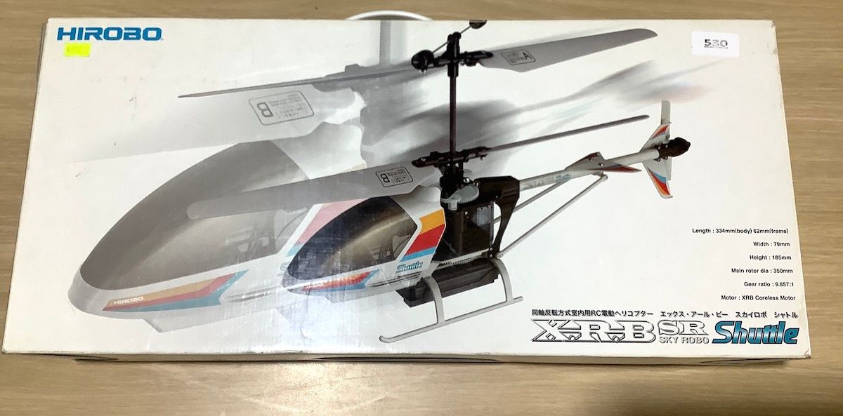 Hirobo Electric RC Helicopter | OldJW Auctioneers