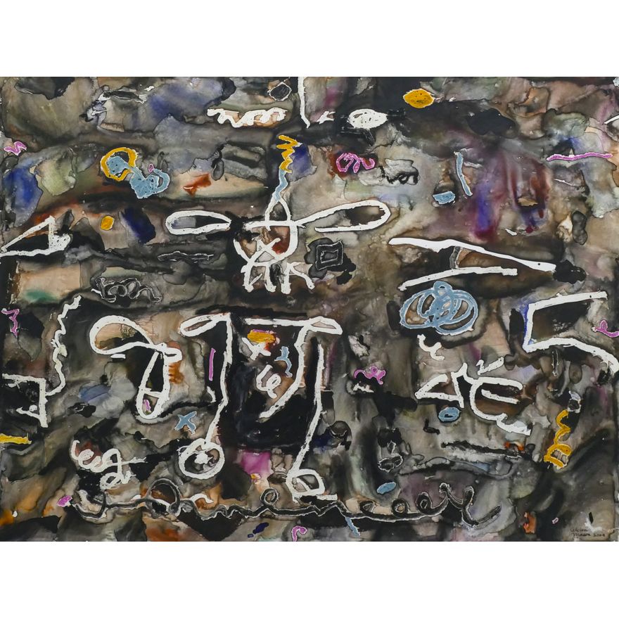 Alden Mason ''Baboon Dream'' 2004 Acrylic