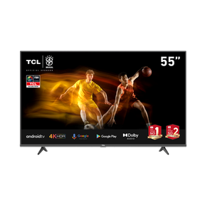 TCL 55'' UHD Android TV 55P615 SRCEEN CRACKED DEFECTIVE TV LICENCE NEEDED