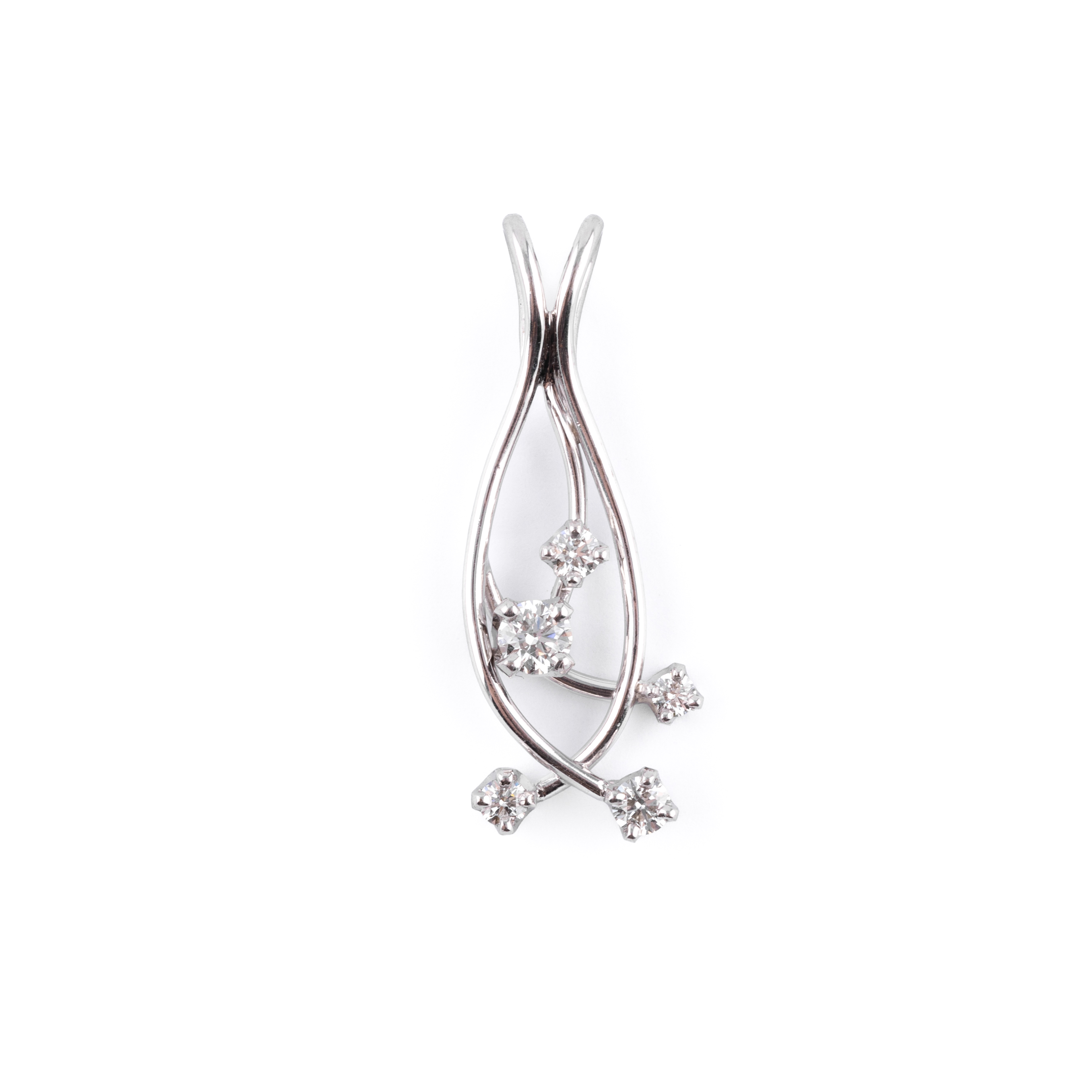 0.53 Carat Diamond Pendant 18ct