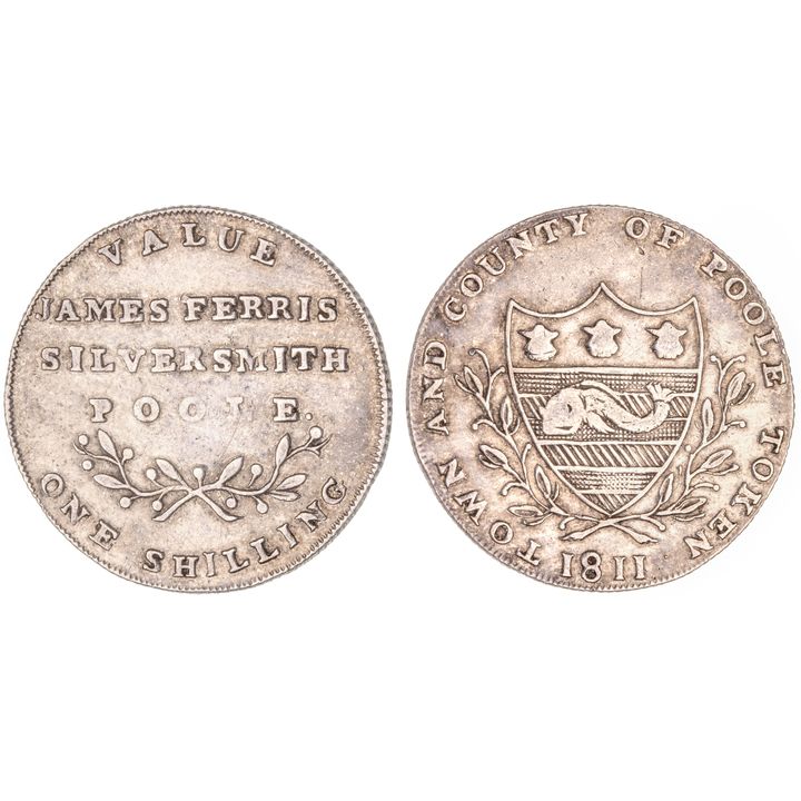 Great Britain, Dorset, Shilling, 1811, gVF
