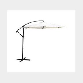 TL PROVENCE CANTILEVER UMBRELLA 3M CREAM -(DIRTY-NEEDS A WASH)- 50583/178 B (D)