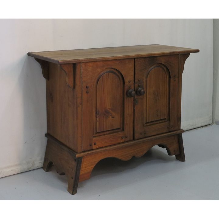 ORIENTAL STYLE PINE SIDE CABINET