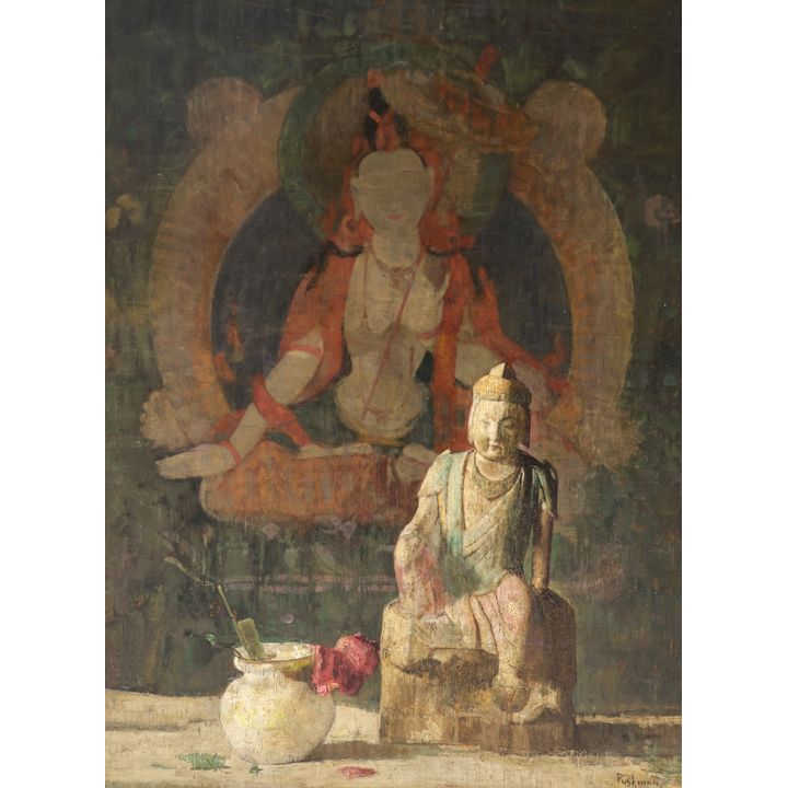 Hovsep Pushman ''Goddess of Mercy'' Oil