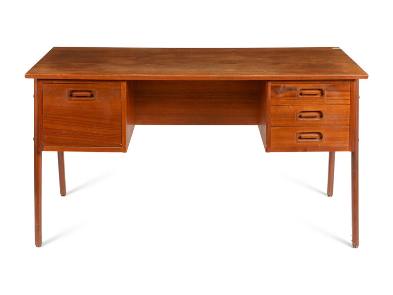 A Drylund Teak Desk