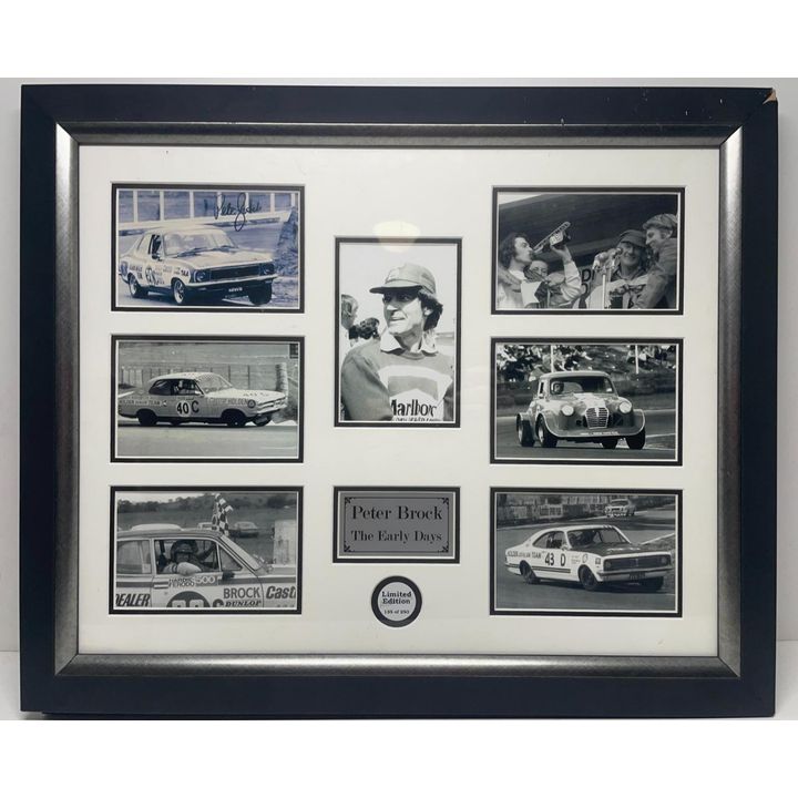 Peter Brock Framed Memorabilia
