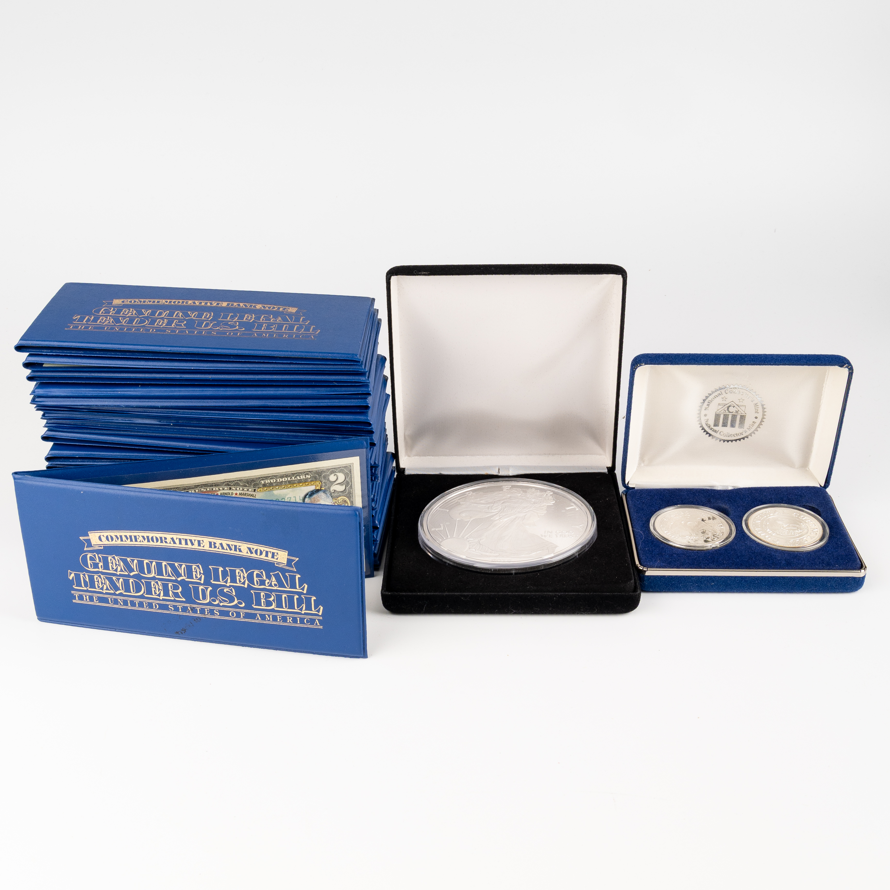 United States, Silver Eagle & 1776 United Colonies Silver Proof, 2013, FDC