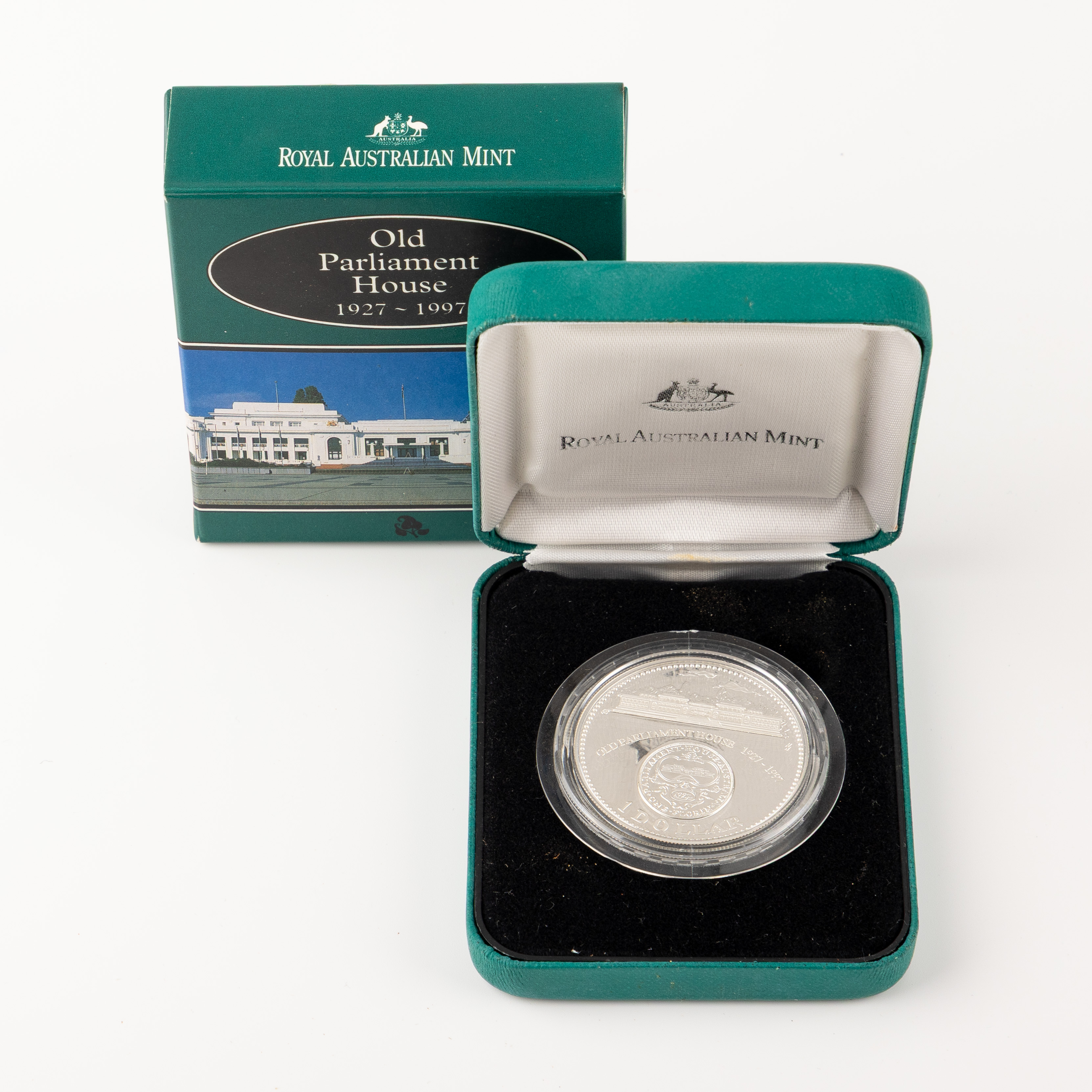 Old Parliament House Silver Proof Coin, One Dollar, 1997