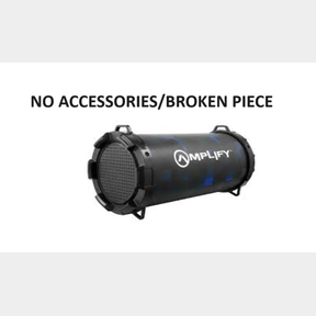 Amplify Cadence Series - Bluetooth Speaker - Black & Blue - NO ACCESSORIES/Broken Piece | AS 51703/2002 B1 (S9) B2 (S5)#