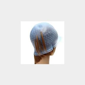 MAGICAP Professional Frosting Tipping Cap Resistant Acid and Alkali Silicone Pick Dye Hair Dye Hat- 51743/1735