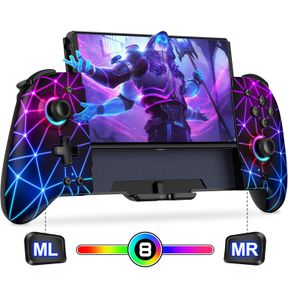 GAMMEEFY SWITCH CONTROLLERS HALL EFFECT - JC200 SWITCH PRO CONTROLLER FOR - NINTENDO SWITCH/SWITCH OLED ONE PIECE - SWITCH JOYPAD