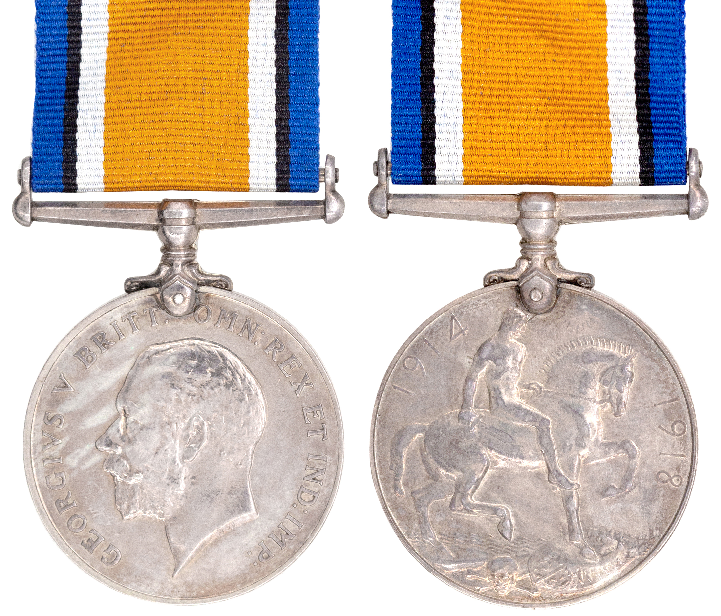 485 · Great Britain, British War Medal, 1914 - 1918, EF