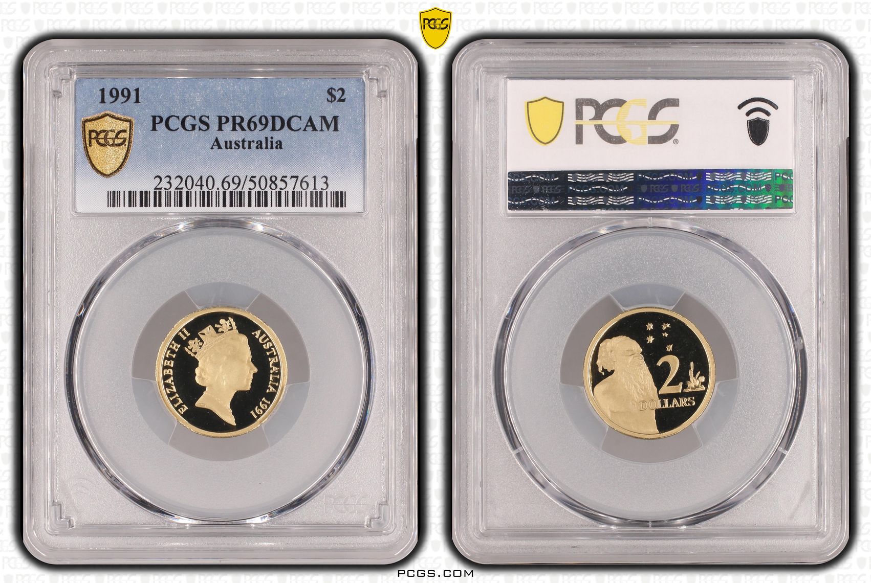 Two Dollar, 1991, PCGS PR69DCAM