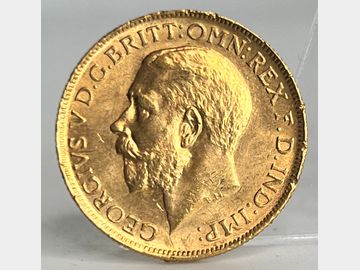 1916 GEORGE V PERTH MINT GOLD SOVEREIGN