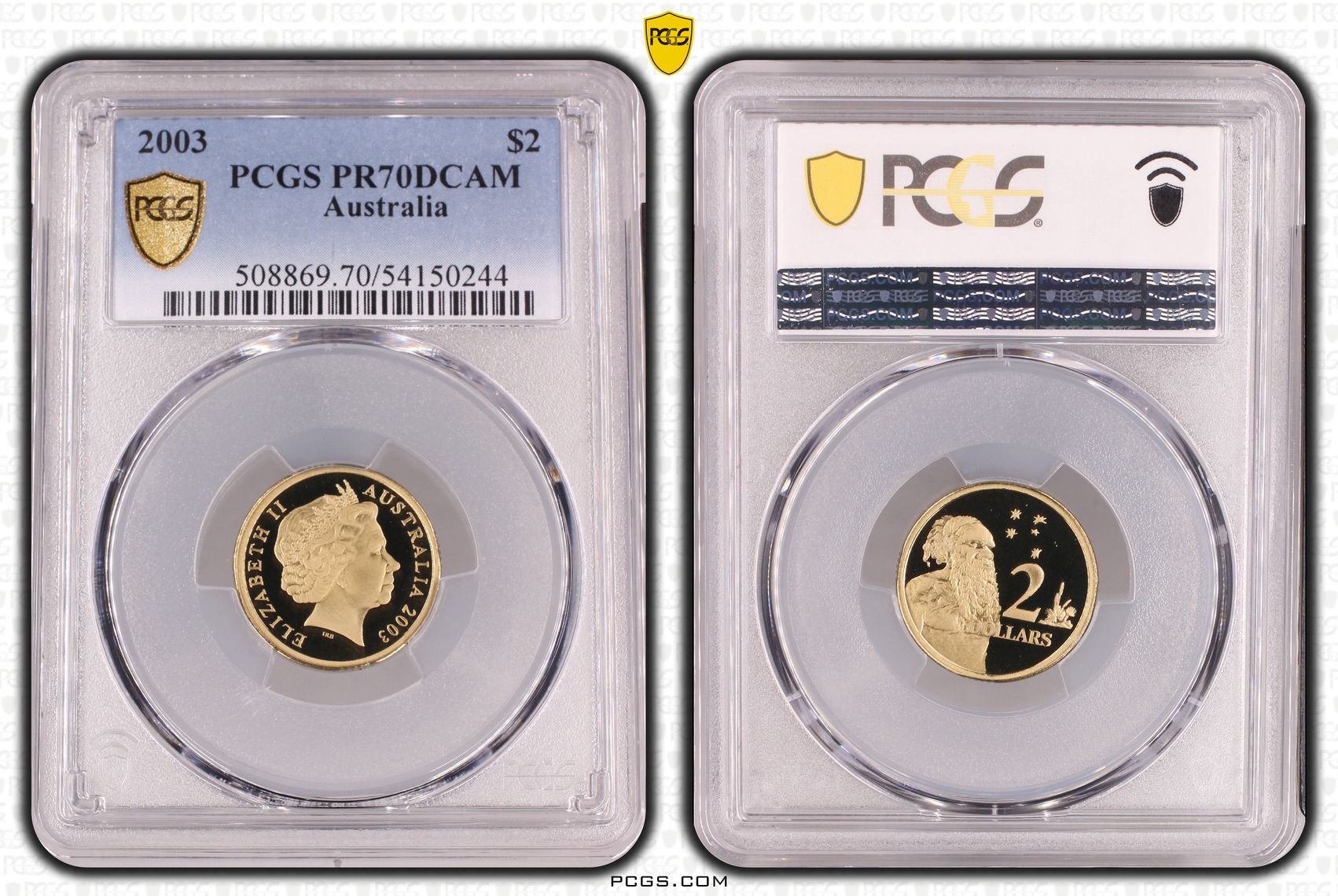 Two Dollar, 2003, PCGS PR70DCAM