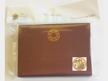 2019 Queen Elizabeth II India Mint Gold Sovereign Sealed.