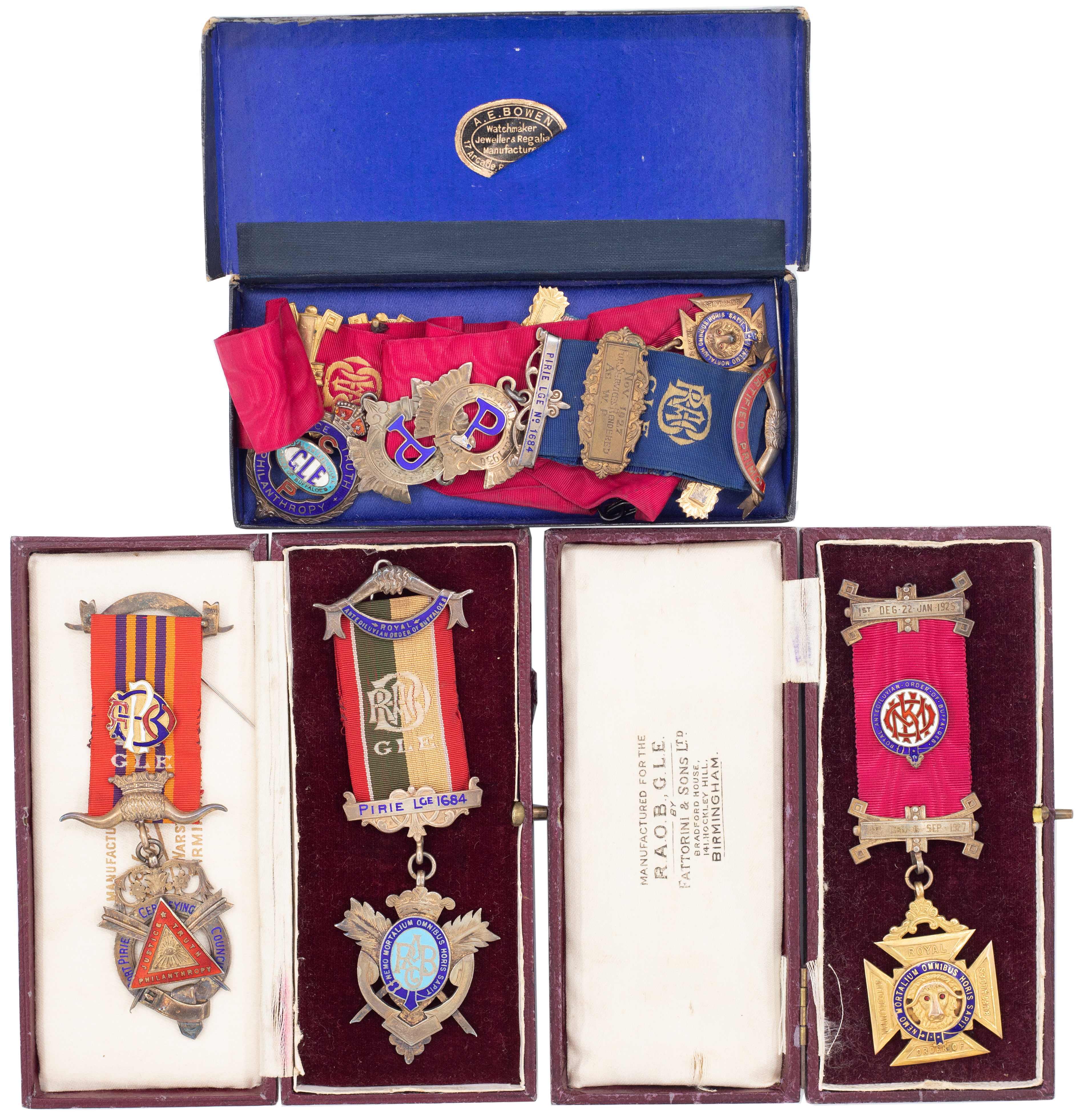 263 · Port Pirie, South Australia, Buffaloes Medals, 1927 - 1932, VF - aEF
