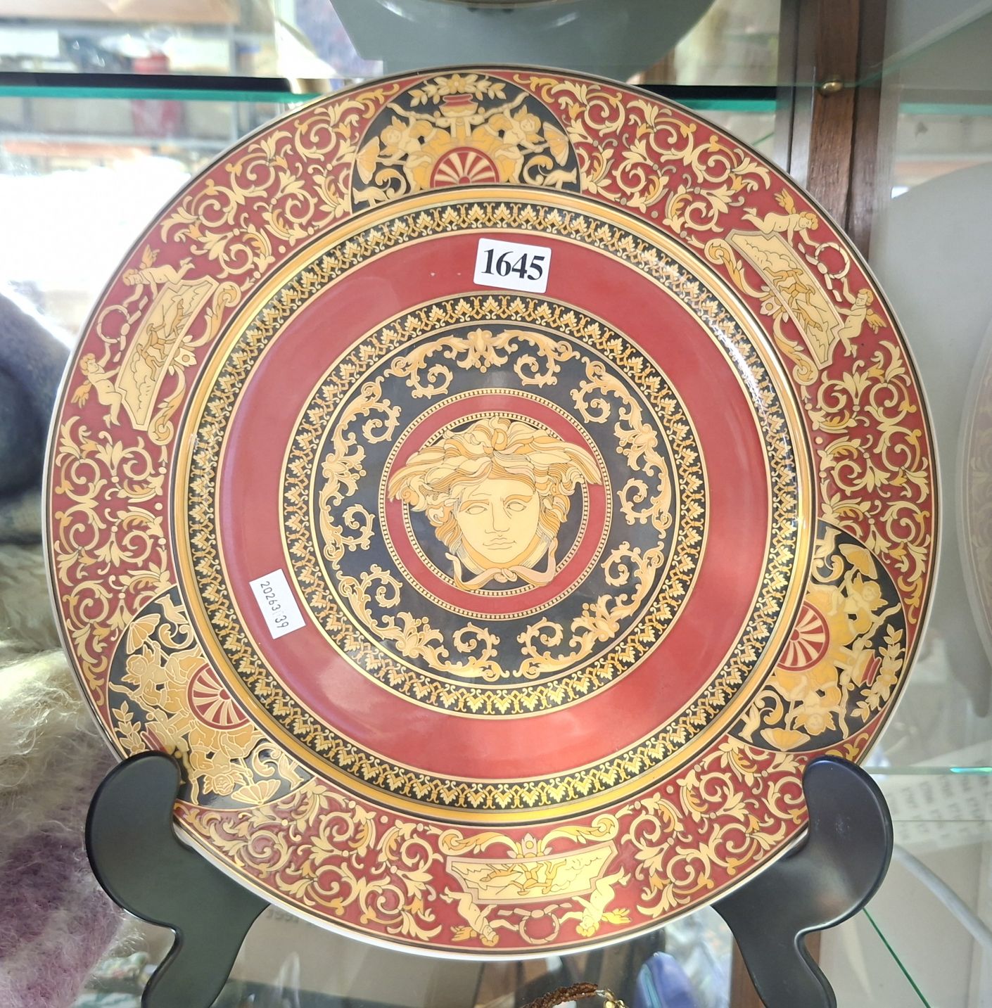 Rosenthal Versace Cabinet Plate
