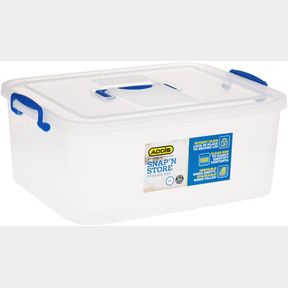 Addis Snap N Store Storage Box with Carry Handle 12L |