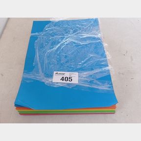 FILES- HEAVY DUTY RAINBOW ASSORTED FOLDERS PACK OF 100 - REF 6000TASS100