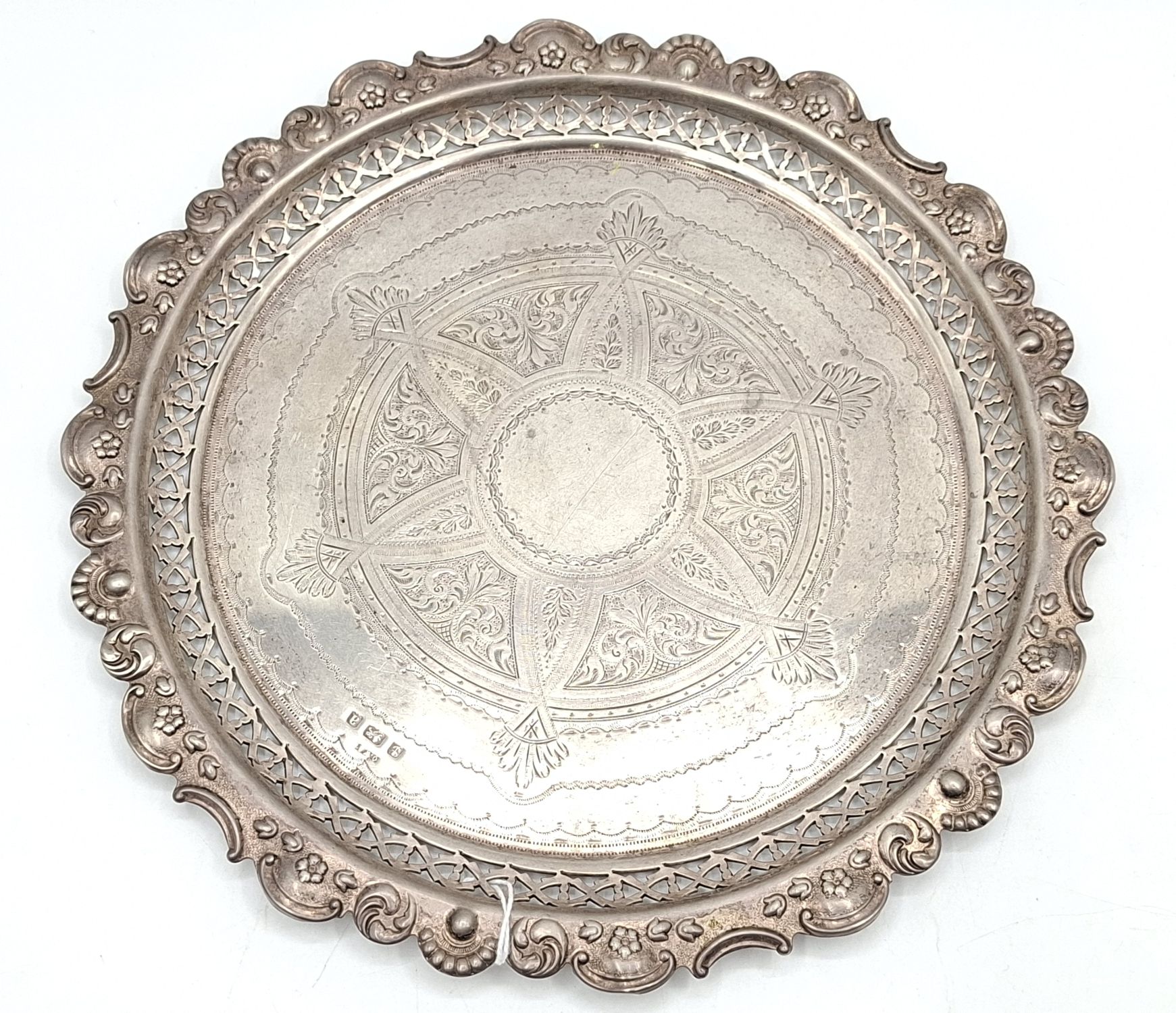 151 · STERLING SILVER SALVER