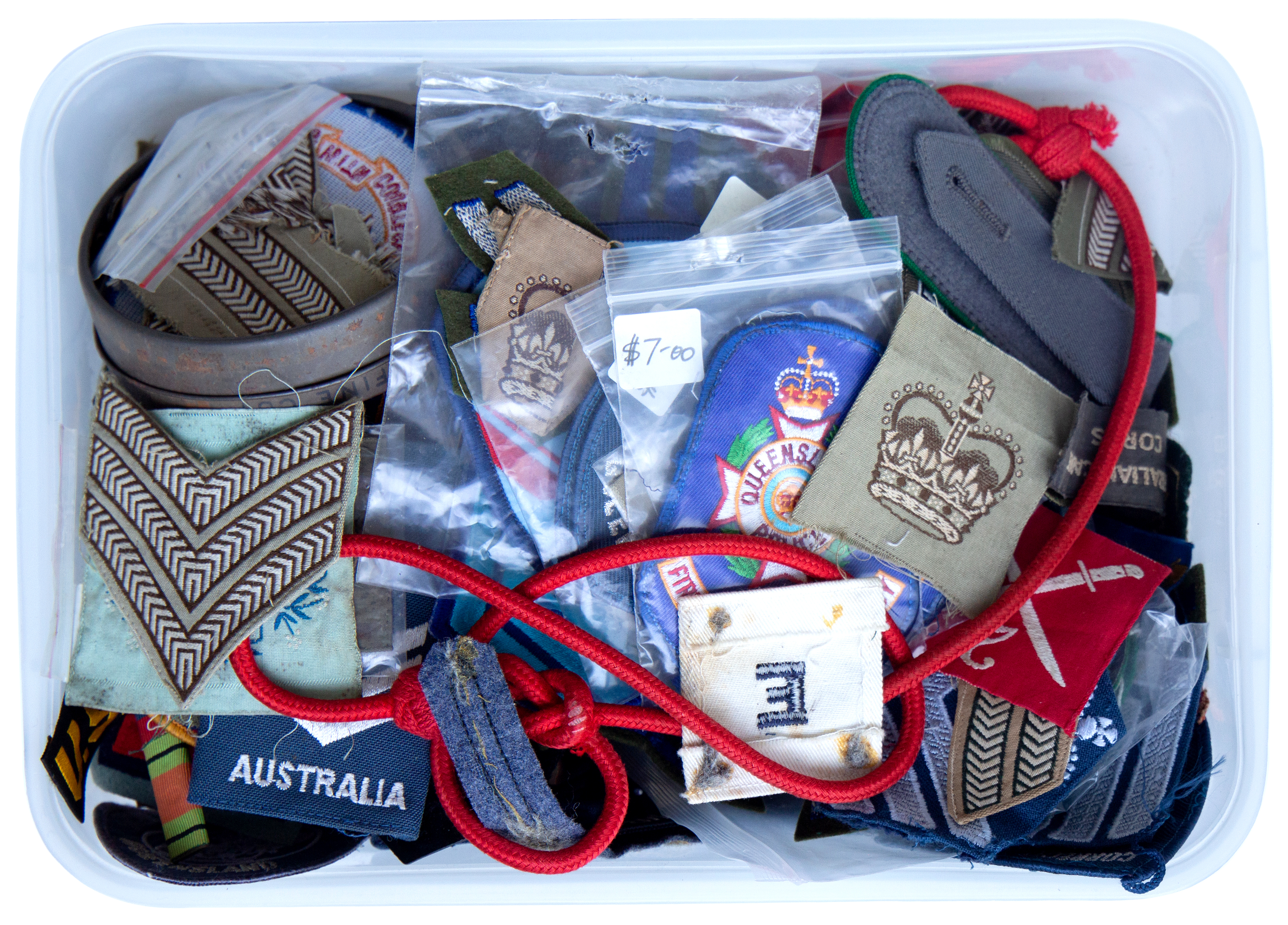 World, Cloth Badges, 1914 - 1999, VGC