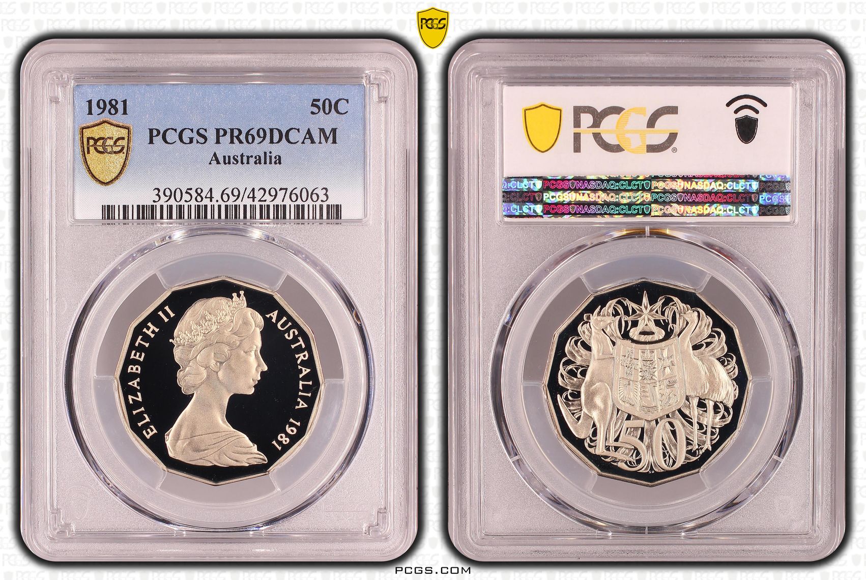 , Fifty Cent, 1981, PCGS PR69DCAM