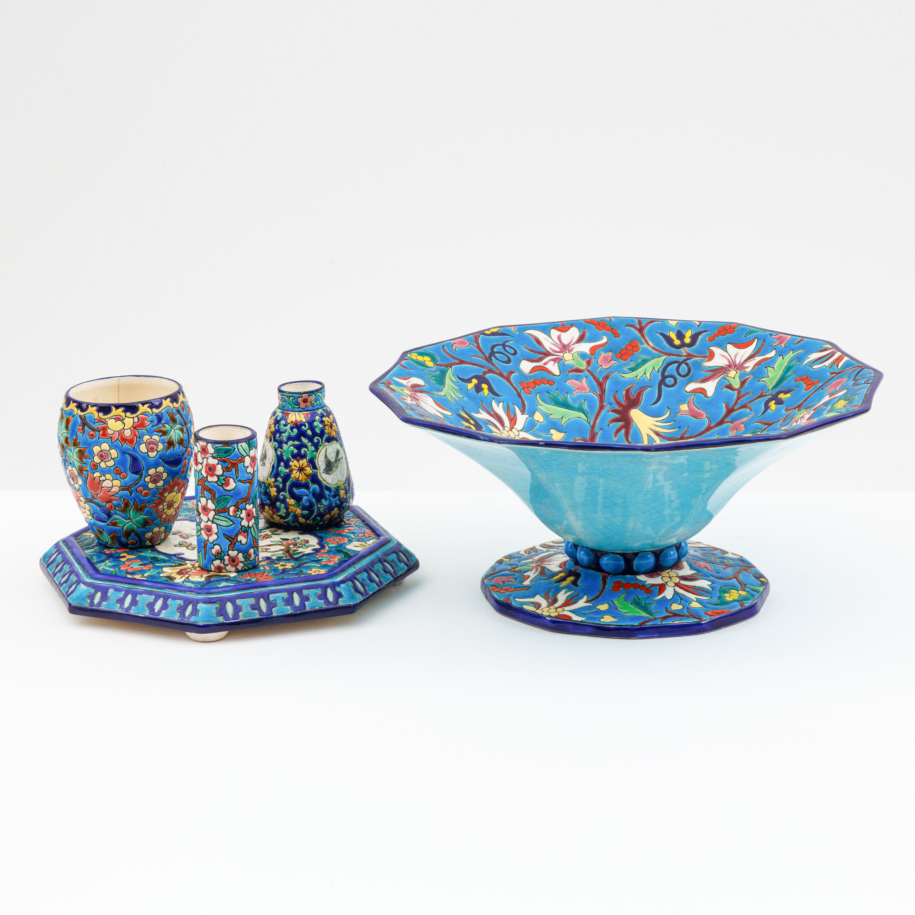 Manufacture des emaux de longwy – kavel bij Bernaerts, Antwerp