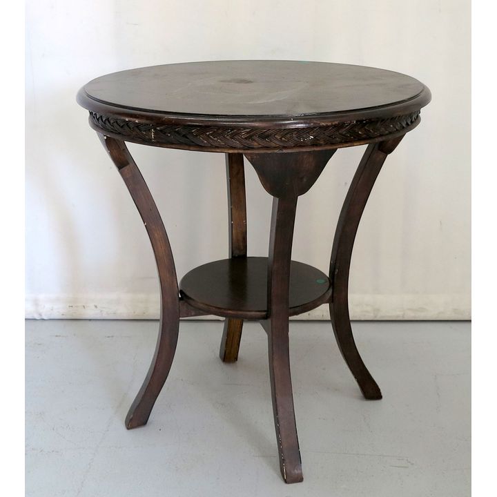 CARVED LAMP TABLE